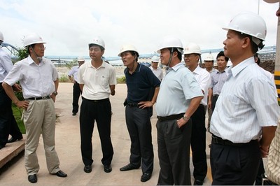 环保部环境工程评估中心到APP金桂浆纸调研